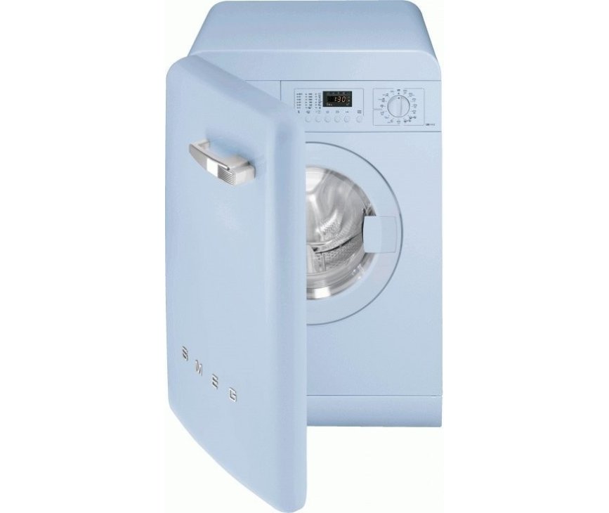 Smeg LBB14PB-2 wasmachine blauw 