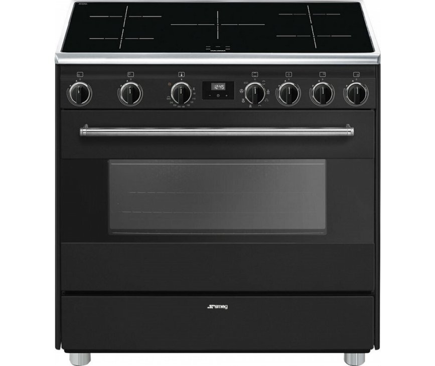 Smeg SNLP90IAN9 antraciet inductie fornuis - meest verkocht