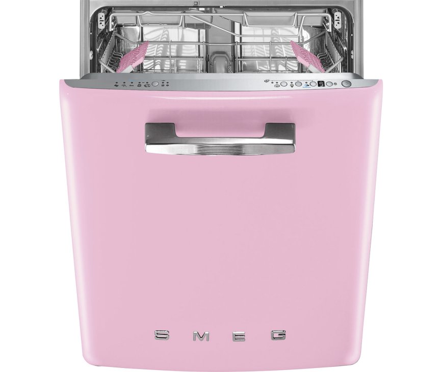 Smeg ST2FABPK2 onderbouw vaatwasser - retro roze 