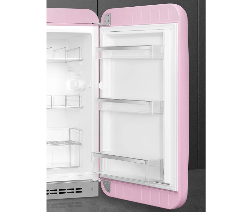Smeg FAB10HRPK5 roze koelkast - rechtsdraaiend