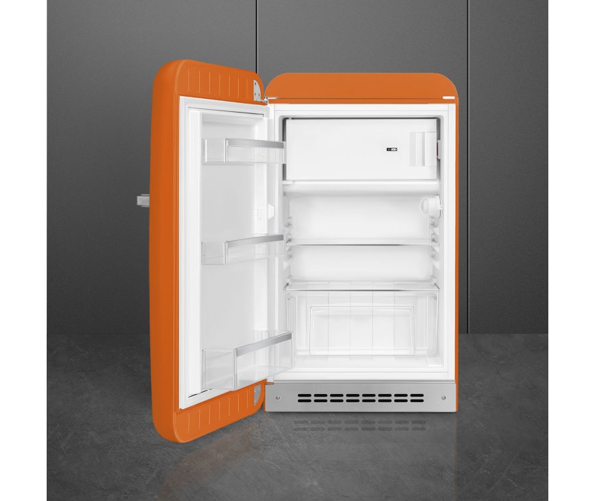Smeg FAB10LOR5 koelkast - oranje - linksdraaiend
