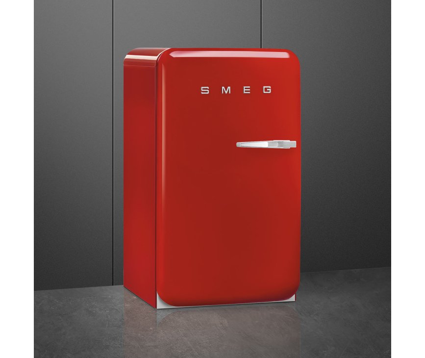 Smeg FAB10LRD5 koelkast rood - linksdraaiend