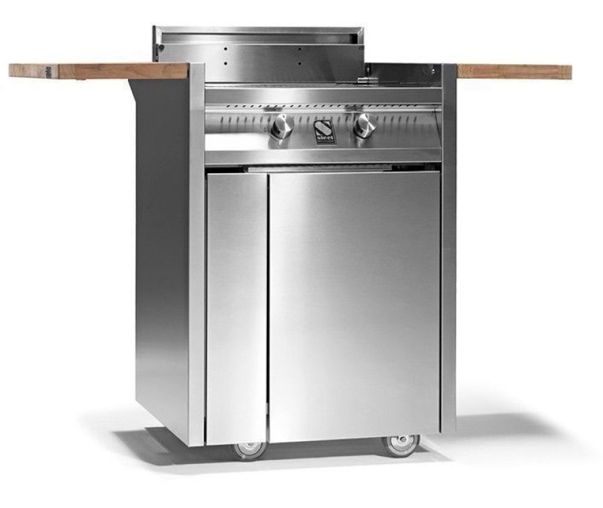 Steel Green 70 I7C-2 barbecue compleet