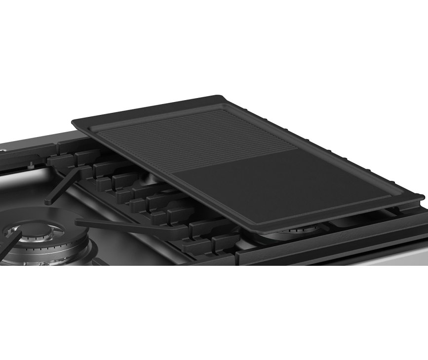Deze grillplaat wordt meegeleverd met het Stoves Precision DX S900DF EU BK zwart fornuis