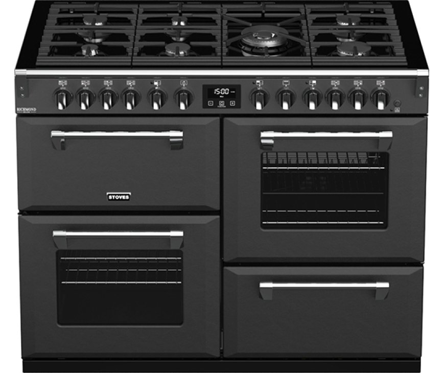 De ovens in het Stoves Richmond DX S1100DF EU CB Ant antraciet fornuis hebben verschillende functies