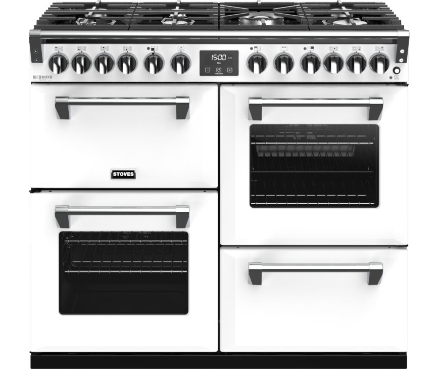 Stoves RICHMOND S1000 DF Deluxe Icy White fornuis