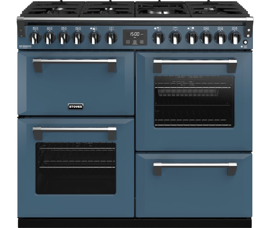 Stoves RICHMOND S1000 DF Deluxe Thunder Blue fornuis