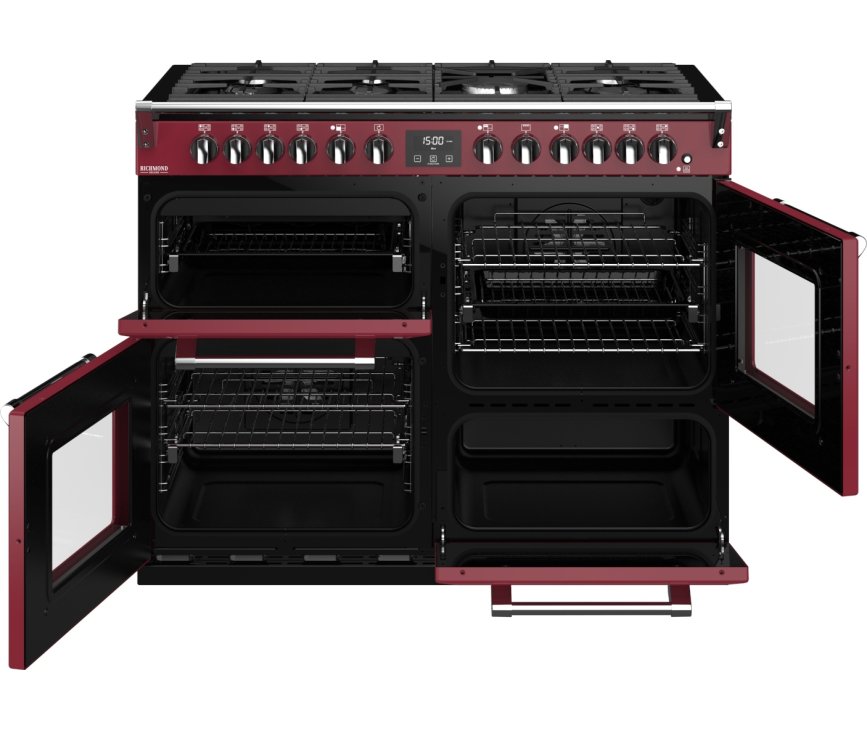 Stoves RICHMOND S1100 DF Deluxe Chili Red fornuis