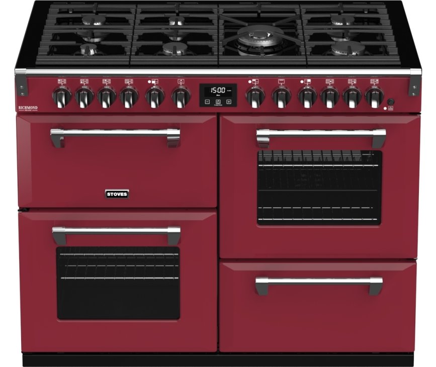 Stoves RICHMOND S1100 DF Deluxe Chili Red fornuis