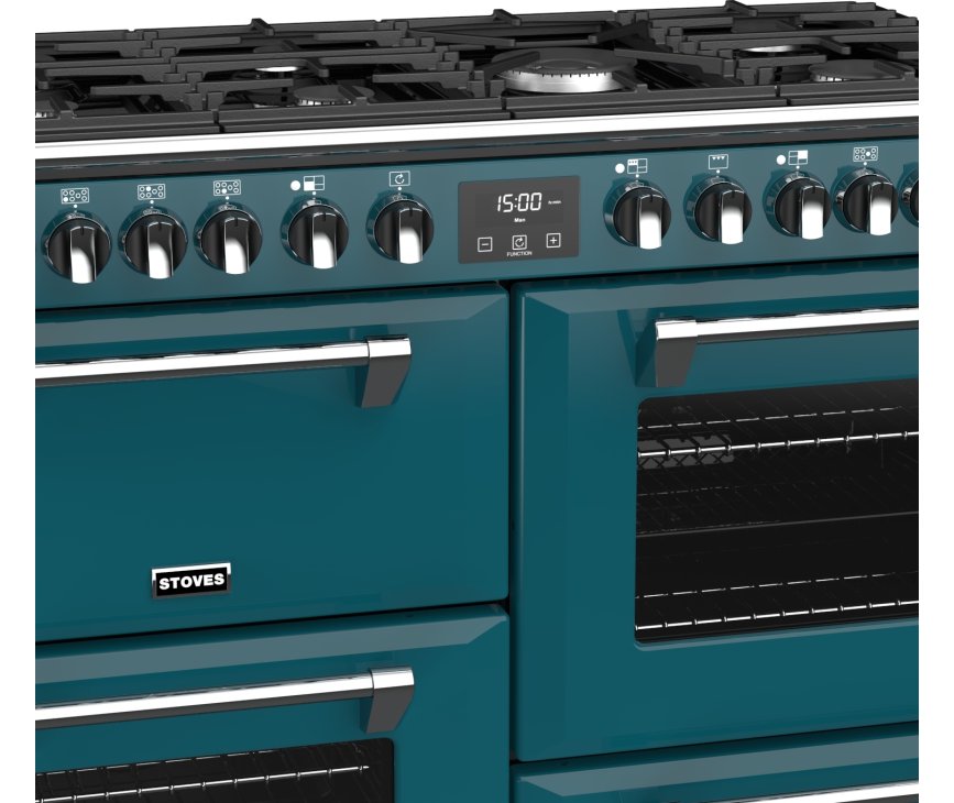 Stoves RICHMOND S1100 DF Deluxe Kingfisher Teal fornuis