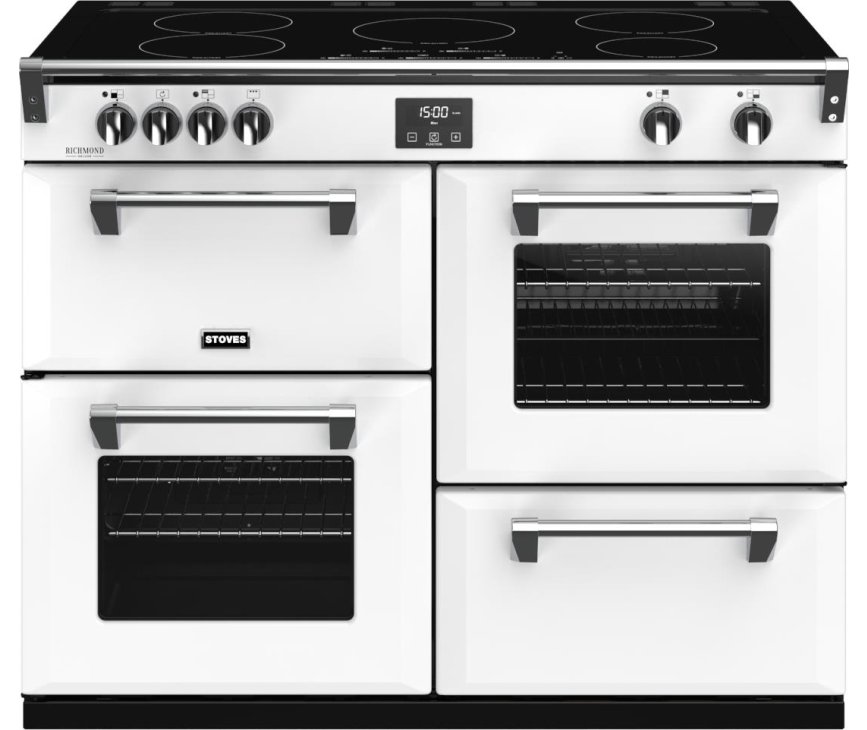 Stoves RICHMOND DX S1100 EI Icy White inductie fornuis