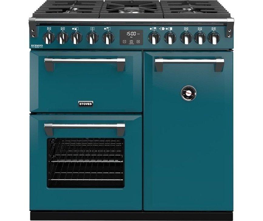 Stoves RICHMOND S900 DF Deluxe Kingfisher Tea fornuis