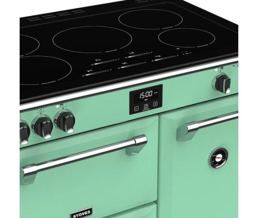 Stoves RICHMOND S900 EI Deluxe Mojito Mint inductie fornuis