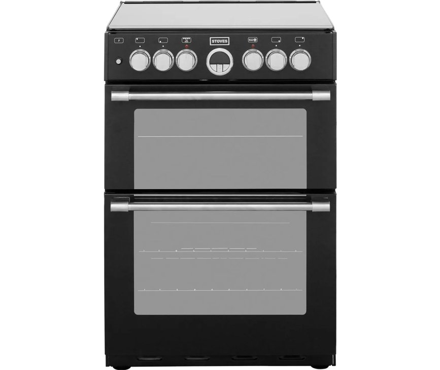 Stoves STERLING 600 DF EU ZWART fornuis - 60 cm. breed