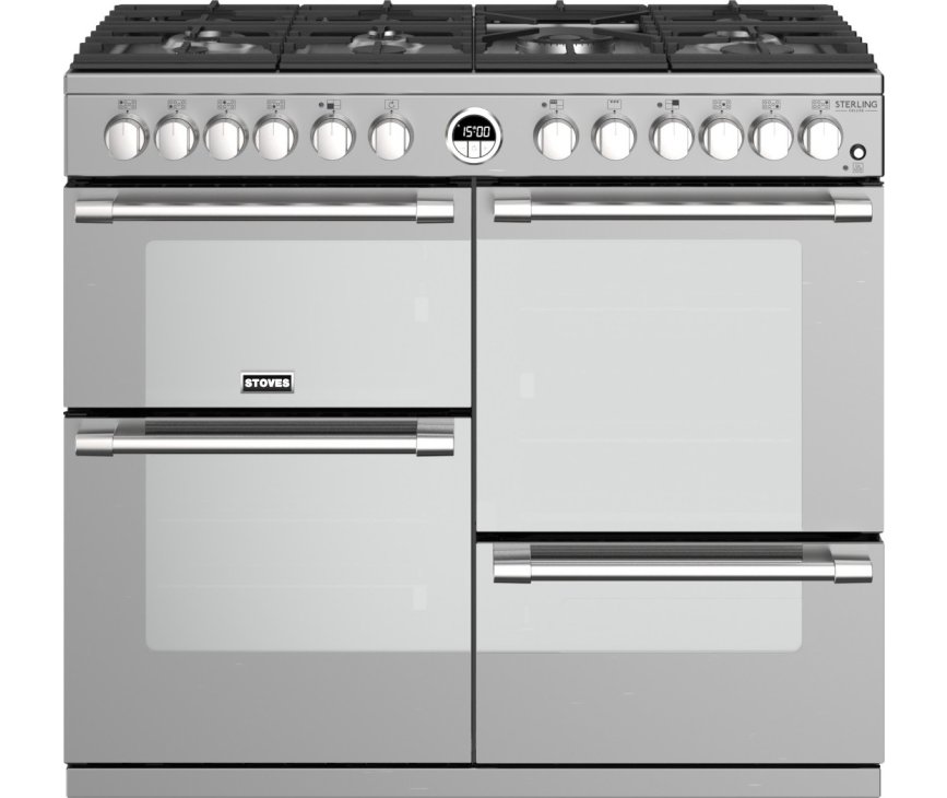 Stoves STERLING S1000 DF Deluxe RVS fornuis