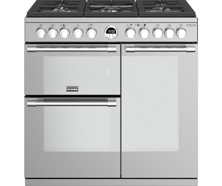 Stoves STERLING S900 DF DELXUE rvs fornuis