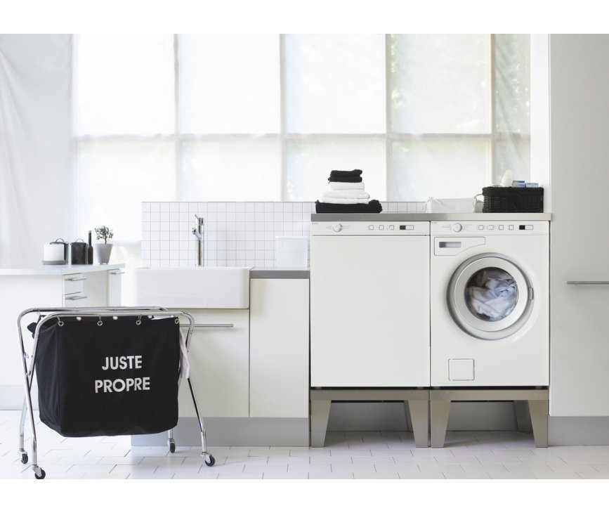 De Asko T756HP is perfect te combineren met bijpassende wasmachine