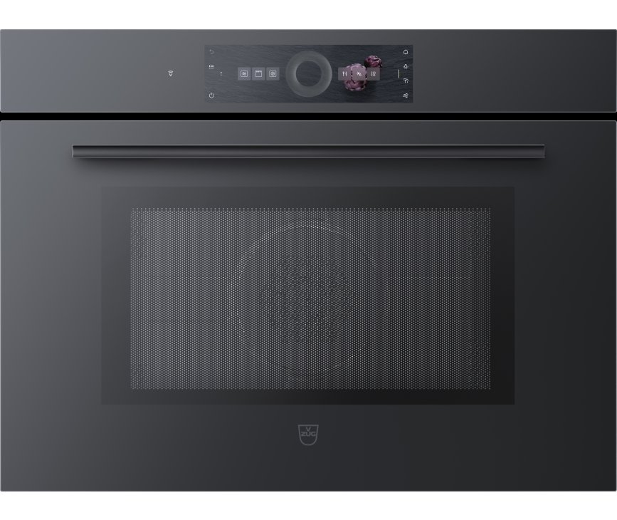 V-ZUG oven met magnetron inbouw COMBIMIWELL V4000 45 zwart spiegelglas