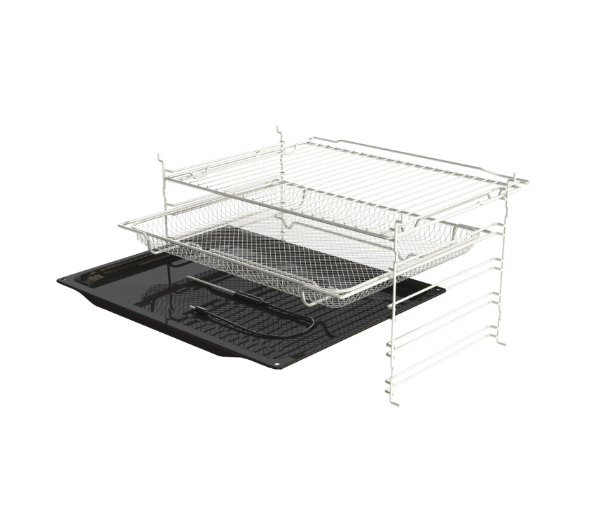 Pelgrim OPASC560ZWA inbouw zwarte oven