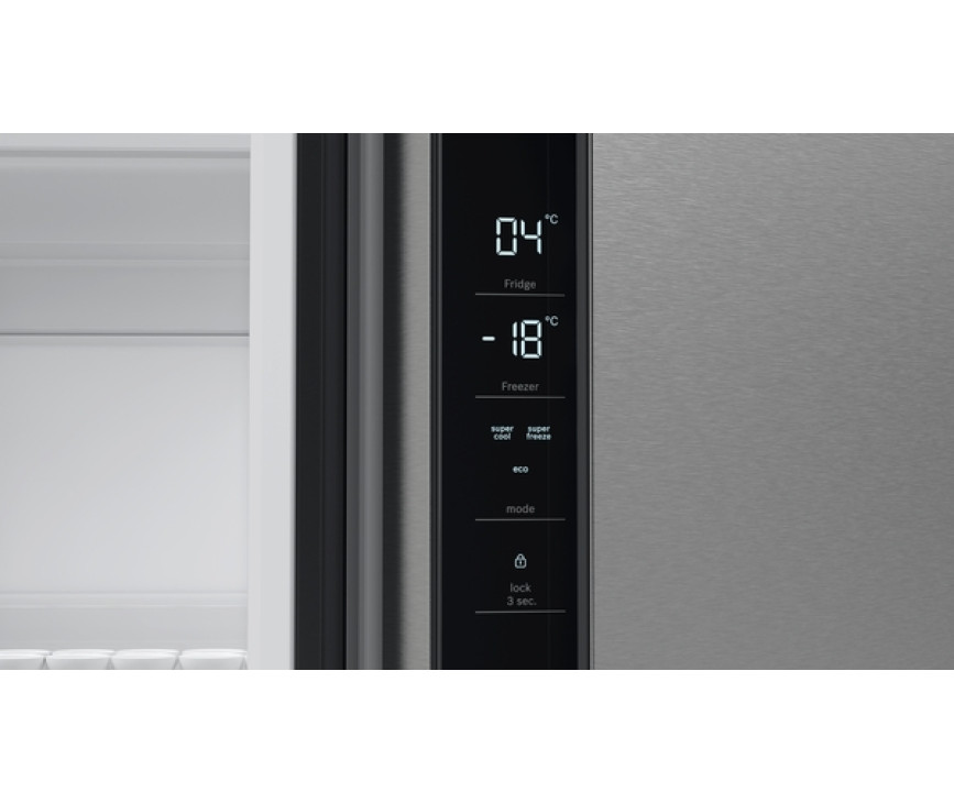 Bosch KFN96VPEA side-by-side koelkast - rvs