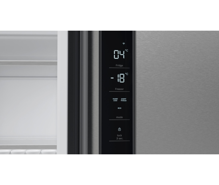 Bosch KFN96APEA koelkast side-by-side - rvs - 4-deurs
