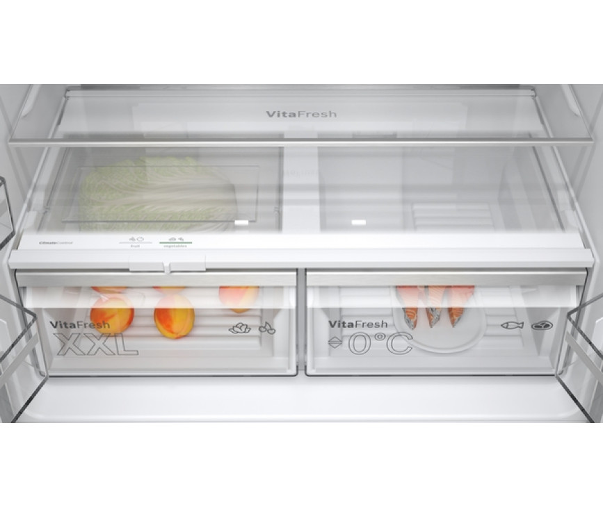 Bosch KFN96APEA koelkast side-by-side - rvs - 4-deurs