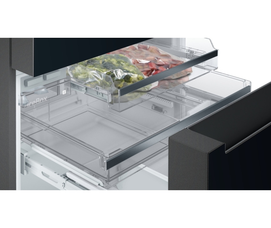 Siemens KF96RSBEA French door koelkast - zwart