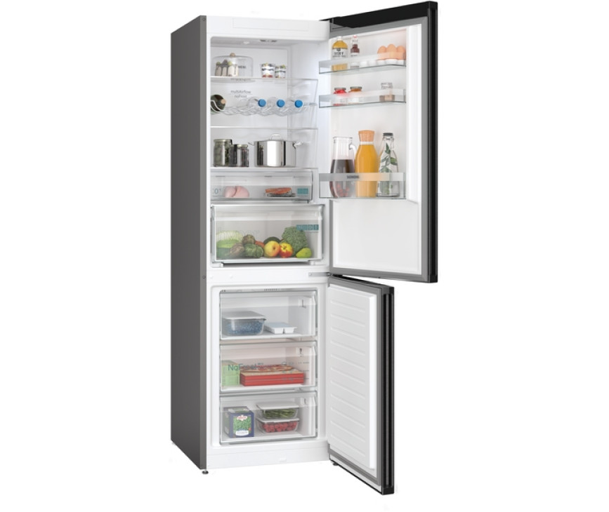 Siemens KG36NXXDF vrijstaande koelkast - black inox-antifingerprint