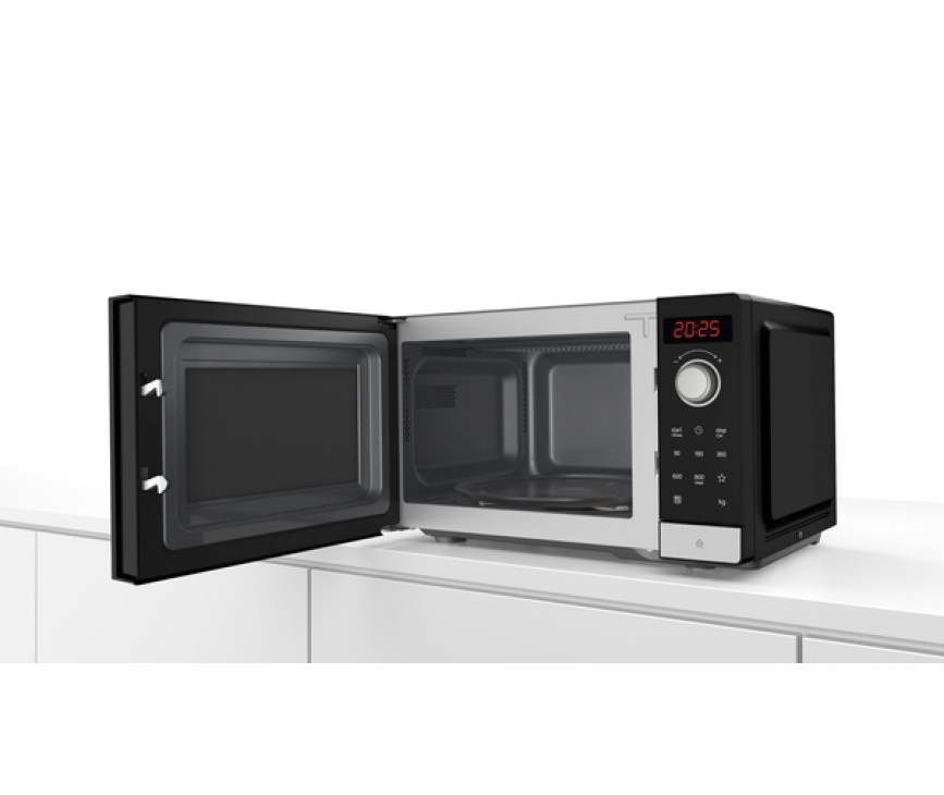 Bosch FFL023MS2 vrijstaande magnetron - zwart/rvs