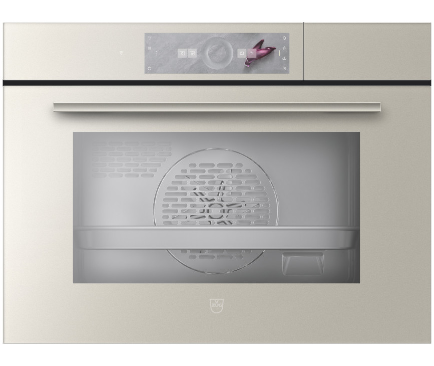 V-Zug CombiSteamer V6000 45F Pearl Glas inbouw combi-stoomoven