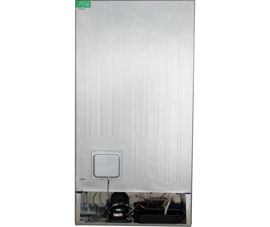 Exquisit SBS146-WS-040ES Amerikaanse koelkast achterkant