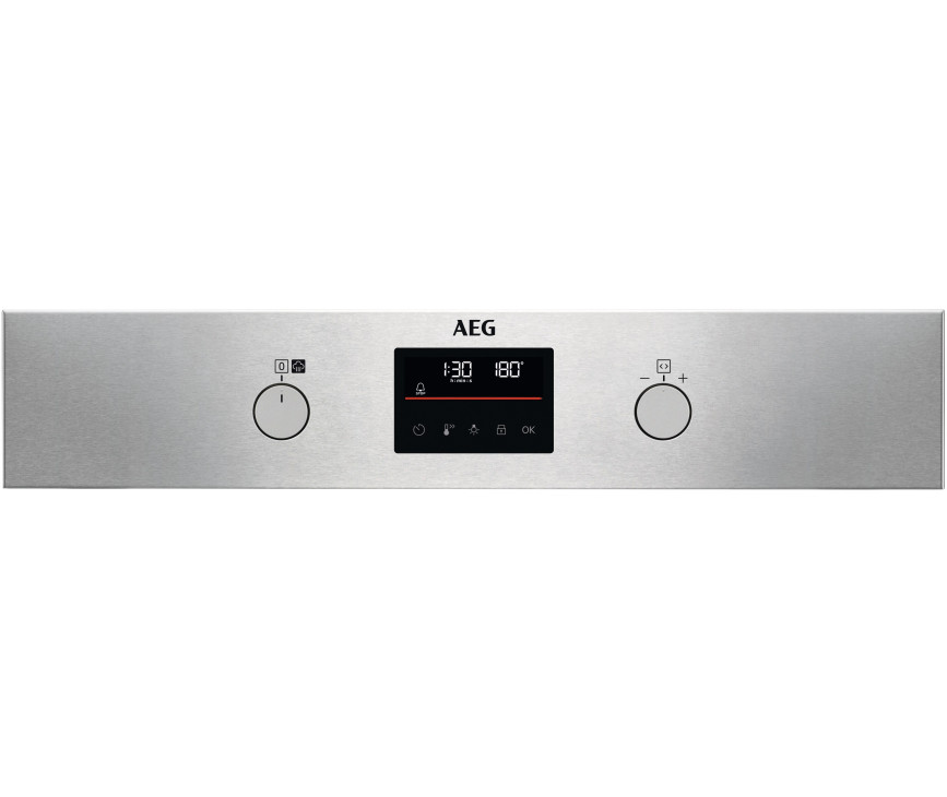 AEG BPB355061M inbouw oven - rvs - SteamBake - pyrolyse
