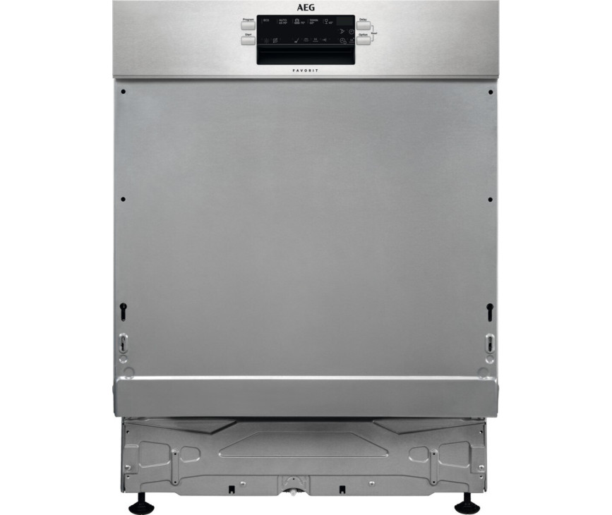 AEG FES5368XZM inbouw vaatwasser - half geintegreerd