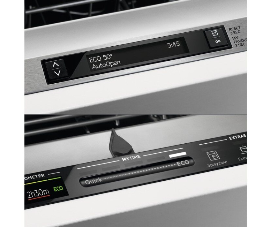 AEG FSB5360CZ inbouw vaatwasser met QuickSelect AirDry