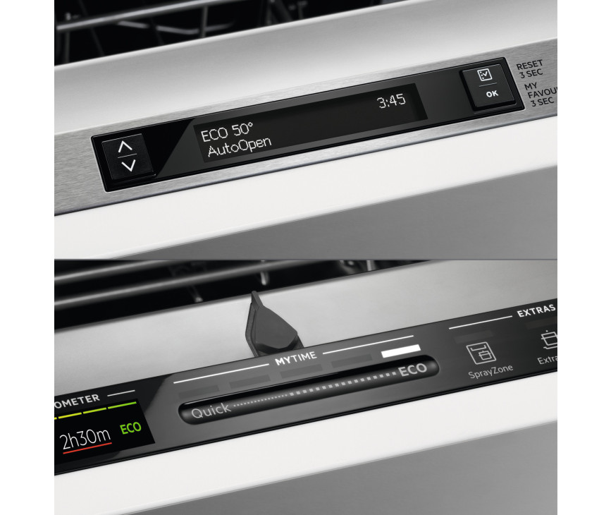AEG FSE77708P inbouw vaatwasser met energieklasse A label