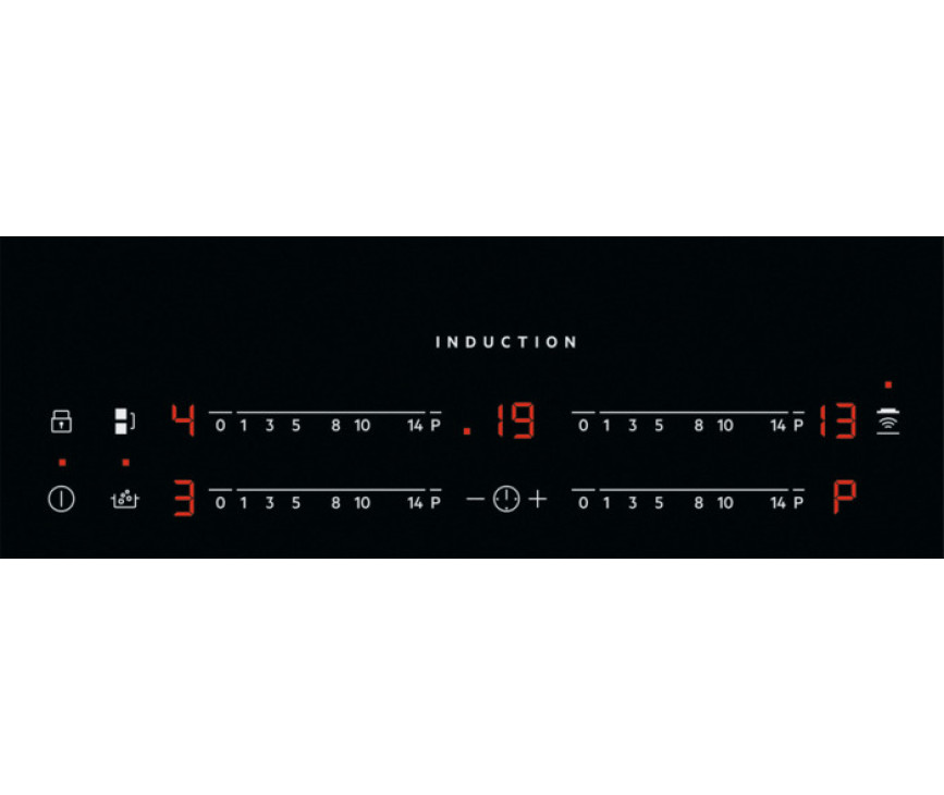 AEG IAE64411XB inbouw inductie kookplaat - 60 cm. breed - rvs rand