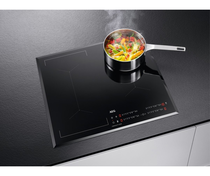 AEG ILB64443FB inbouw inductie kookplaat - met Brugfunctie, FlexPower en MaxiSense