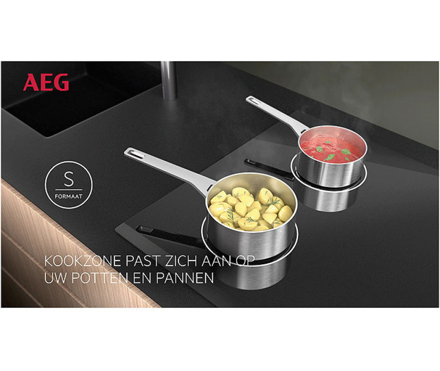 AEG ILB64443FB inbouw inductie kookplaat - met Brugfunctie, FlexPower en MaxiSense