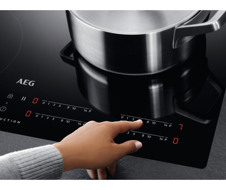 AEG ILB84443CB inbouw inductie kookplaat - 80 cm. breed