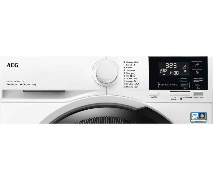 AEG LR639AD44 wasmachine met AutoDose en Wifi connectivity
