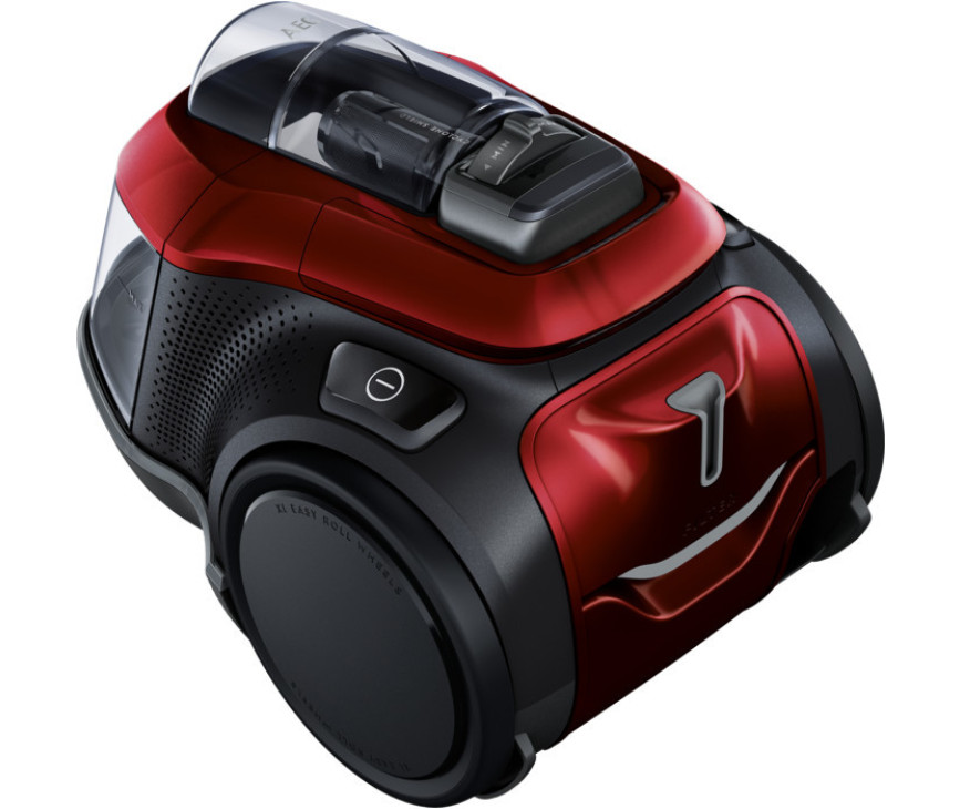 AEG LX9-3-CR zakloze stofzuiger actieradius 12m en reservoir 1,6l