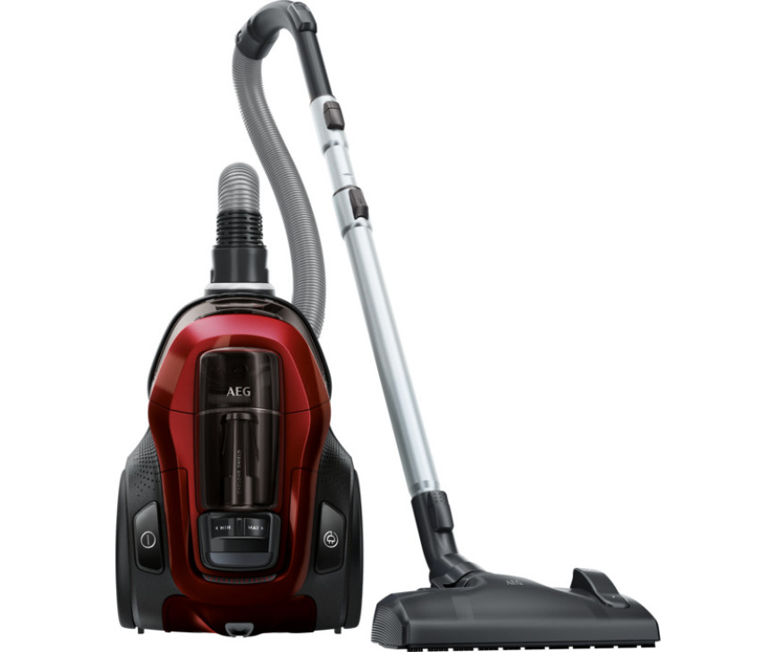 AEG LX9-3-CR zakloze stofzuiger actieradius 12m en reservoir 1,6l