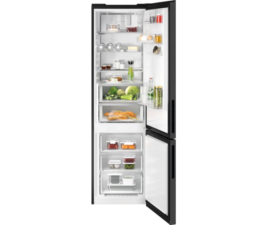 AEG ORC8M362BL vrijstaande koel/vriescombinatie - blacksteel