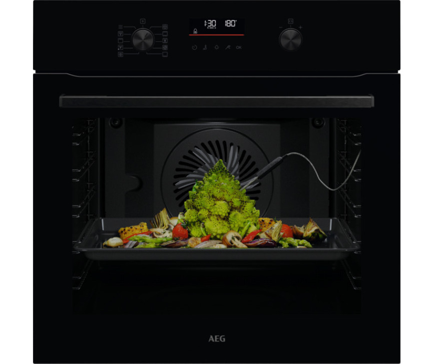 AEG OS6AB50AK inbouw oven met SurroundCook- zwart