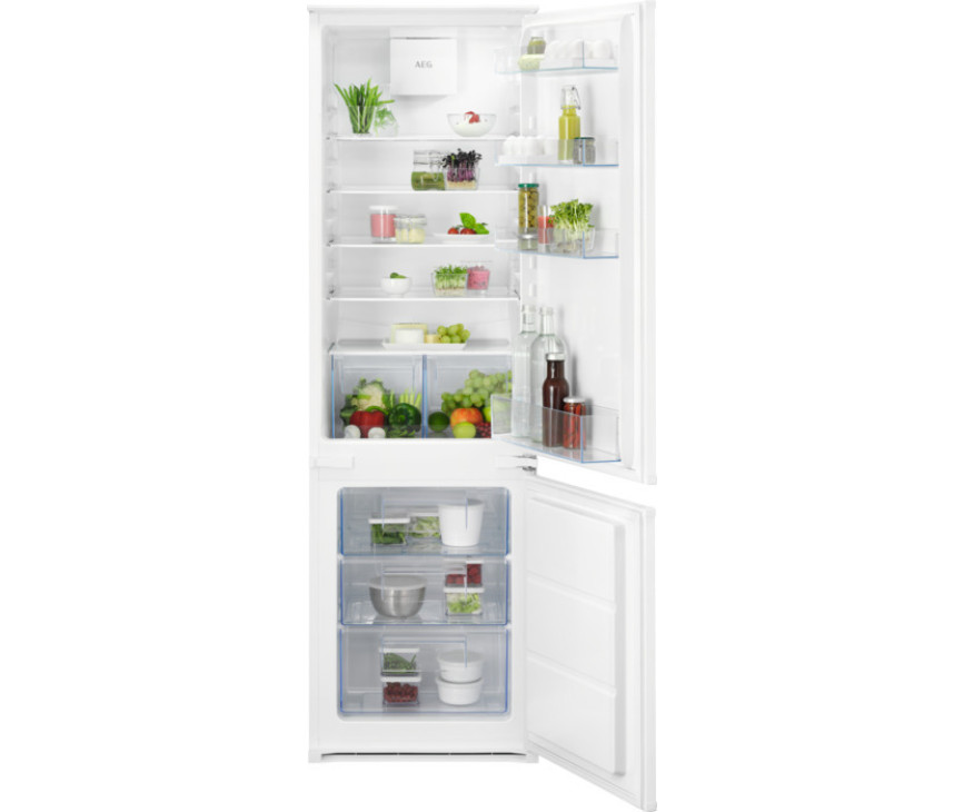 AEG OSC5D181ES inbouw koelkast - LowFrost - nis 178 cm - sleep