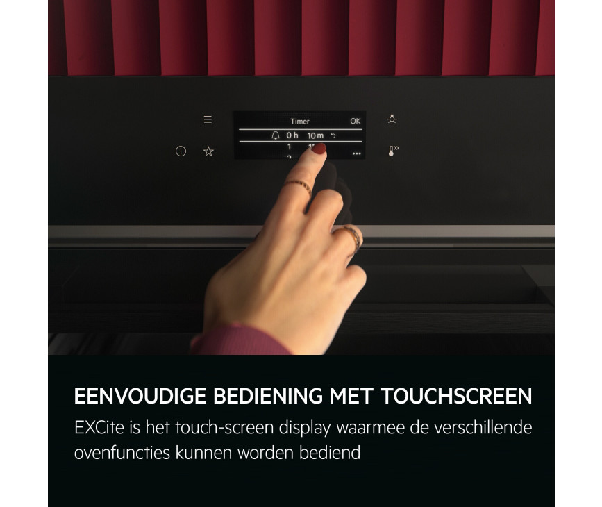 AEG TK8NK621B inbouw oven met magnetron - zwart