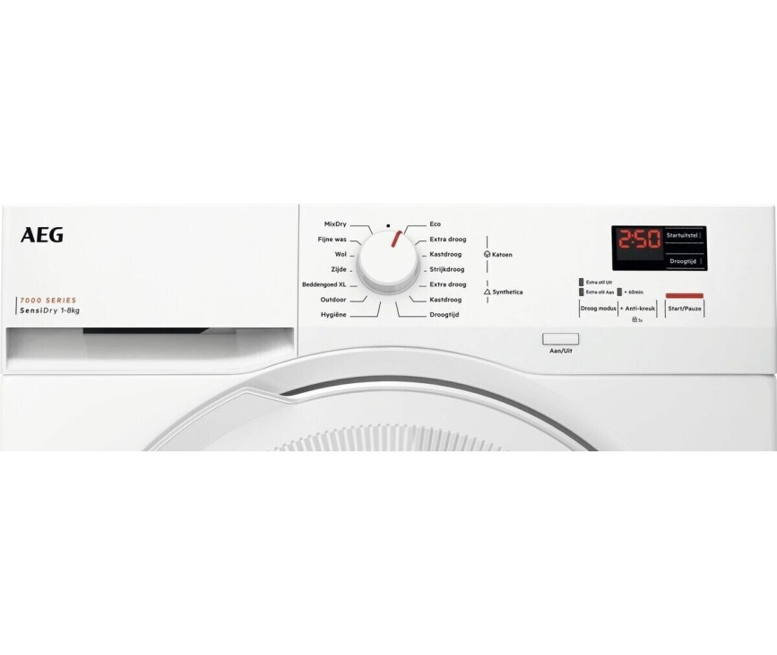 AEG TR718AK2B zuinige warmtepompdroger - wit