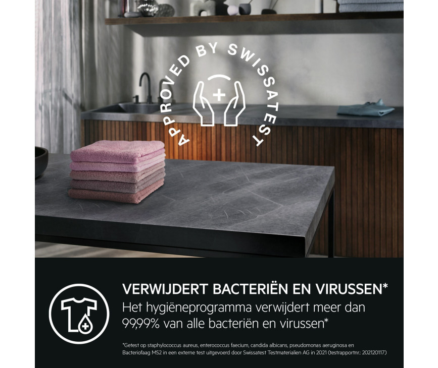 AEG TR738AT2B super zuinige warmtepomp droger met energieklasse A+++