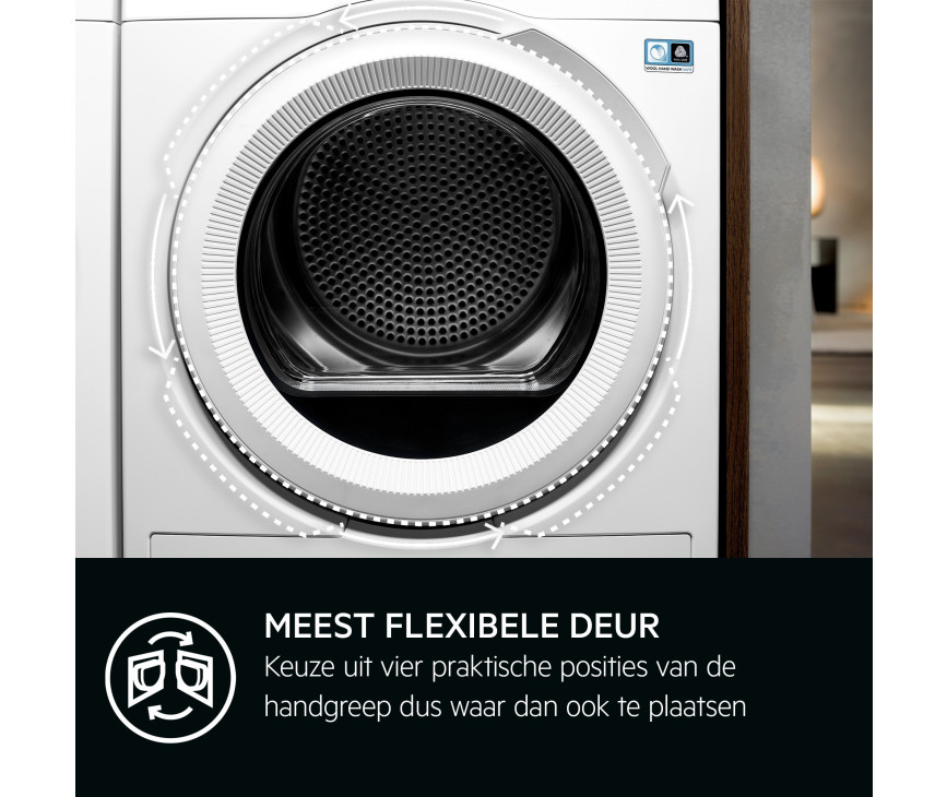 AEG TR738AT2B super zuinige warmtepomp droger met energieklasse A+++