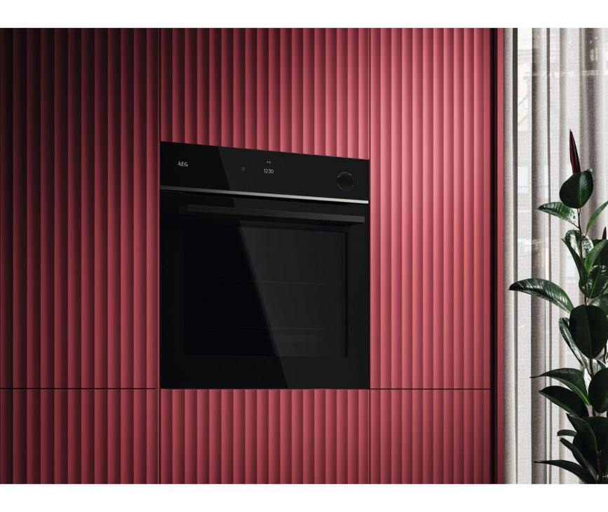 AEG TR7PB73FSB inbouw oven met SteamCrisp en pyrolyse reiniging